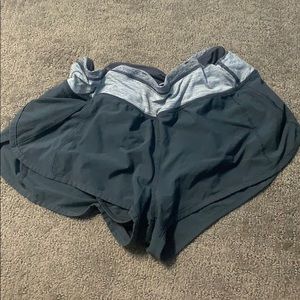 Grey lulu lemon shorts